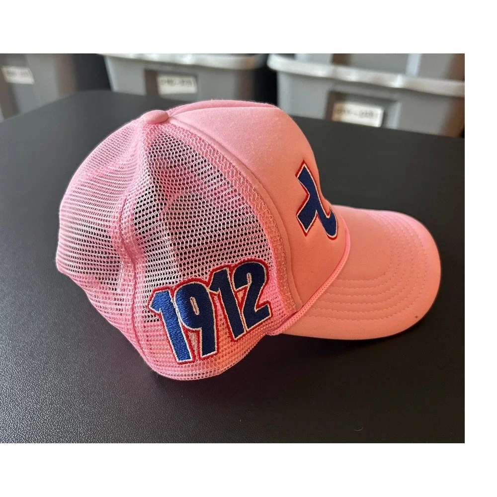 YKIK Young Kings TSU Tennessee State University Tigers Trucker Hat Pink Snapback